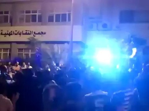 Syria فري برس الاردن اربد مظاهرة تظامن مع السوريين 7 6 2012 Jordan