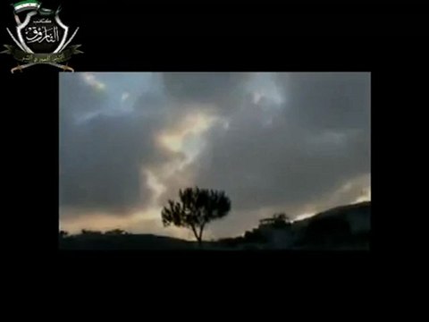 Syria فري برس حمص أبطال كتيبة الفاروق في قلعة الحصن 7 6 2012 Homs