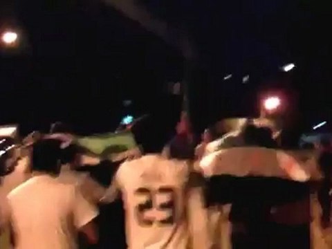 Syria فري برس حلب صلاح الدين بعد صلاة الفجر نصرة للقبير الحموية 7 6 2012 Aleppo