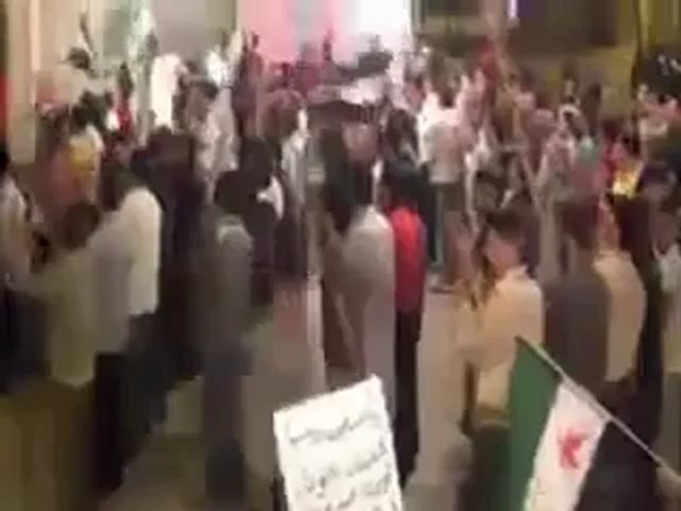 Syria فري برس  حلب دارة عزة ردا على المجازر مقطع طويل ودوني على حماة 7 6 2012 ج2 Aleppo