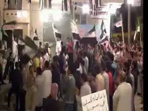 Syria فري برس حلب دارة عزة ردا على المجازر مقطع طويل ودوني على حماة 7 6 2012 ج1 Aleppo