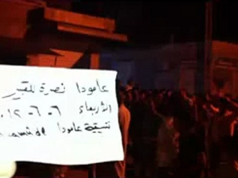 Syria فري برس الحسكه عامودا مسائية نصرة للقبير 6 6 2012 ج4 ALhasaka