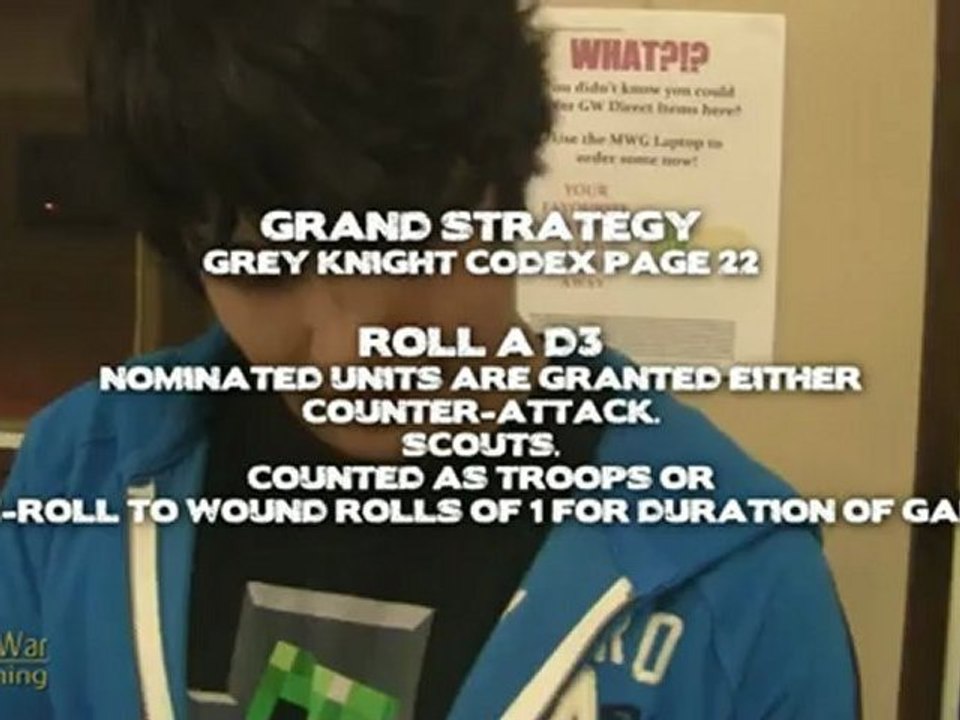 Grey Knights VS Blood Angels - Dave VS Andrew - Banter Batrep Part 1/5