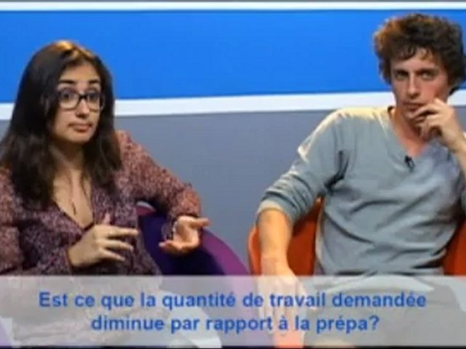 Admissibles 2012 : travail en école par rapport à la prépa (13/36)