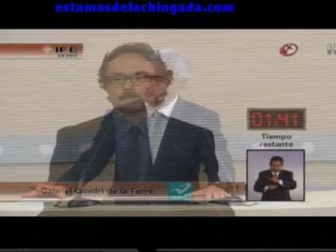 Segundo Debate Presidencial México 2012 - Parte 3