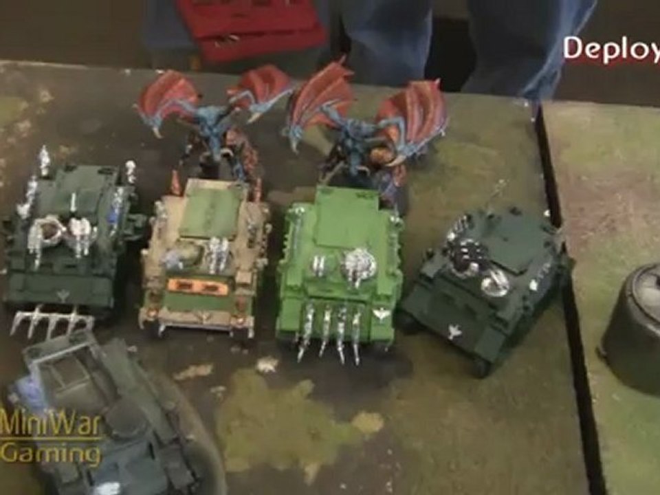 Necrons vs Chaos Warhammer 40k Battle Report - Part 1/4 - Beat Matt Batrep