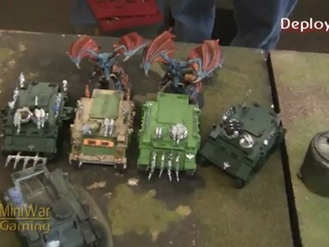 Necrons vs Chaos Warhammer 40k Battle Report - Part 1/4 - Beat Matt Batrep