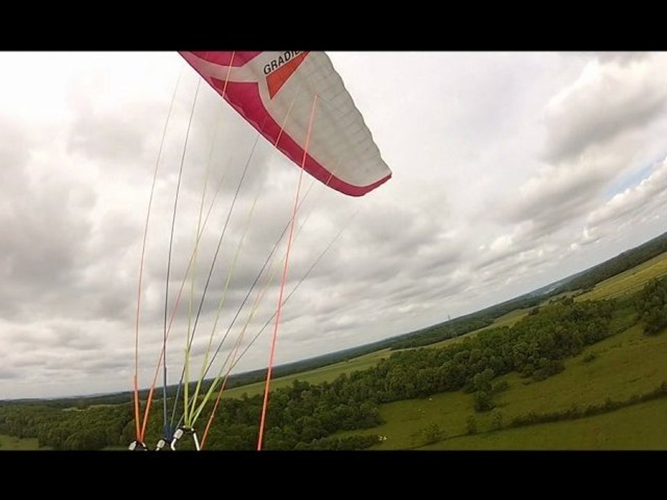 Parapente du matin à Savigny le 10 juin 2012