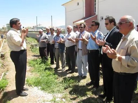 Kuran kursu ve Müftülük binası temeli atıldı