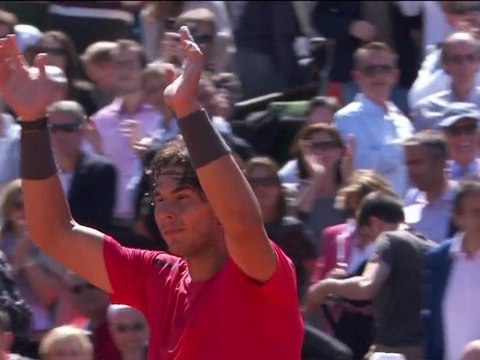 ROLAND GARROS 2012 - 1/2 Finale Simple Messieurs - Vainqueur Rafael NADAL - Vendredi 8 juin