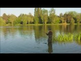 Combat carpe avec une miroir de 20,8 kg au Lac de la Zup (mai 2012)