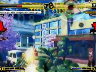 Persona 4  Arena : E3 2012 gameplay video