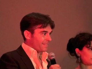 Nicolas Sainte-Cluque au meeting de Marie-Hélène Fabre, candidat sur la 2e circonscription de l'Aude