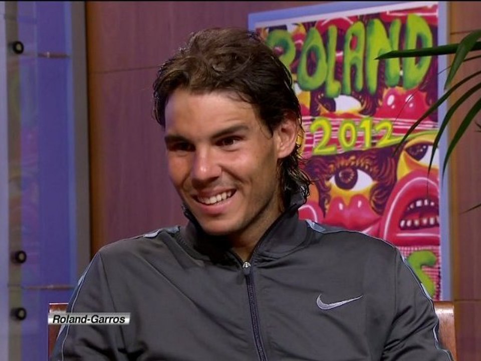 ROLAND GARROS 2012 - Interview Rafael NADAL - Vendredi 8 juin