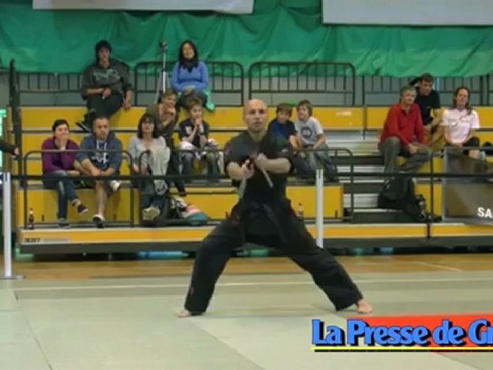 Nunchaku : Pierre Mercier, champion du monde