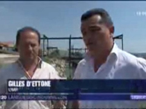 Gilles d'Ettore au 19/20 sur France 3 le 7 juin 2012