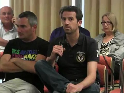 Réunions publiques, Christophe Cavard, législatives 6ème circonscription du Gard 2012