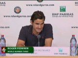Roland Garros - Federer no busca excusas