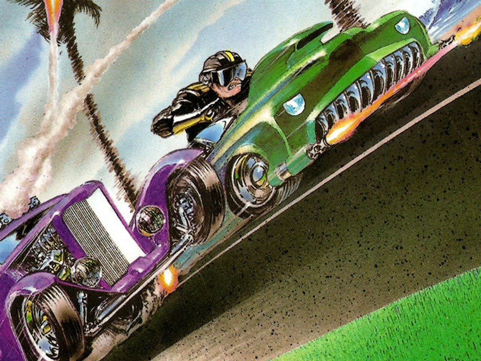 CGRundertow COMBAT CARS for Sega Genesis Video Game Review