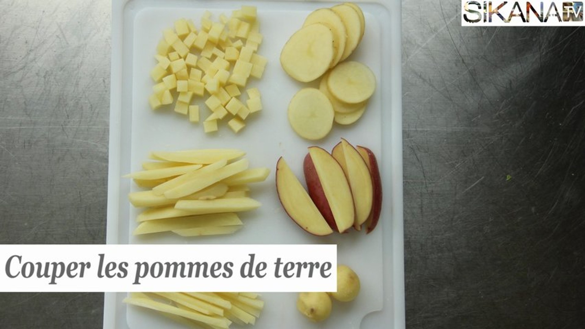 Comment couper les pommes de terre ? - HD - Vidéo Dailymotion