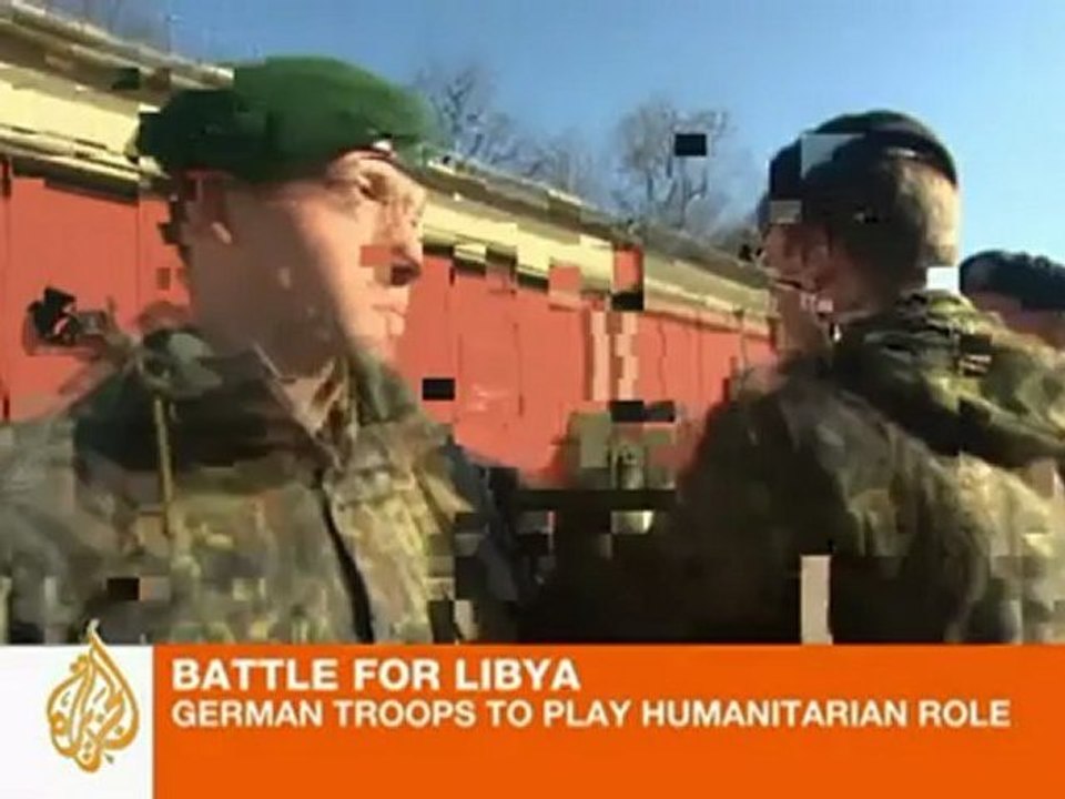 Germany trends lightly on Libya
