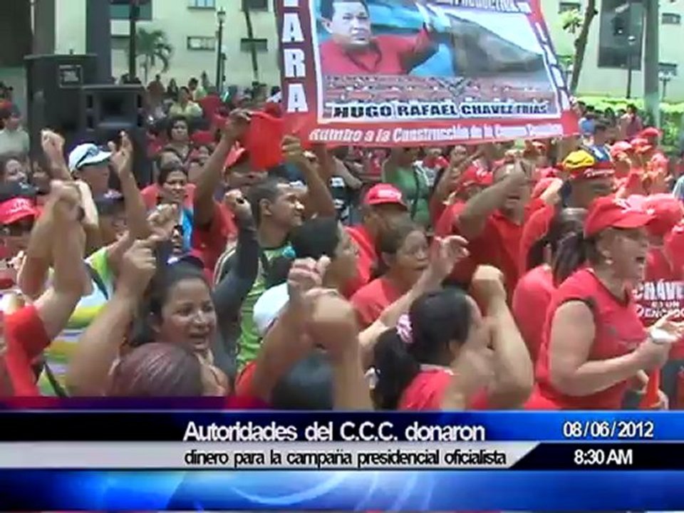 Donaciones a la Campaña oficilista recauda Bs 3.000.000