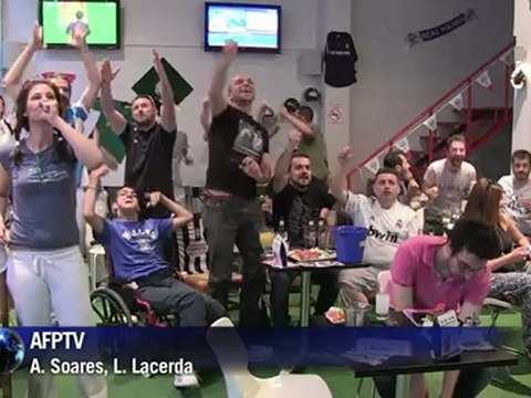 Gregos vibram com empate com a Polônia