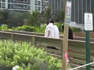 Kris Humphries with Kim K Look-a-Like