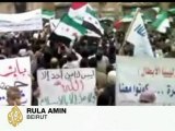Rula Amin reports on ongoing Syrian violence