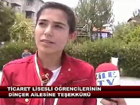 Zile ticaret meslek okulundan teşekkür_zileweb.com