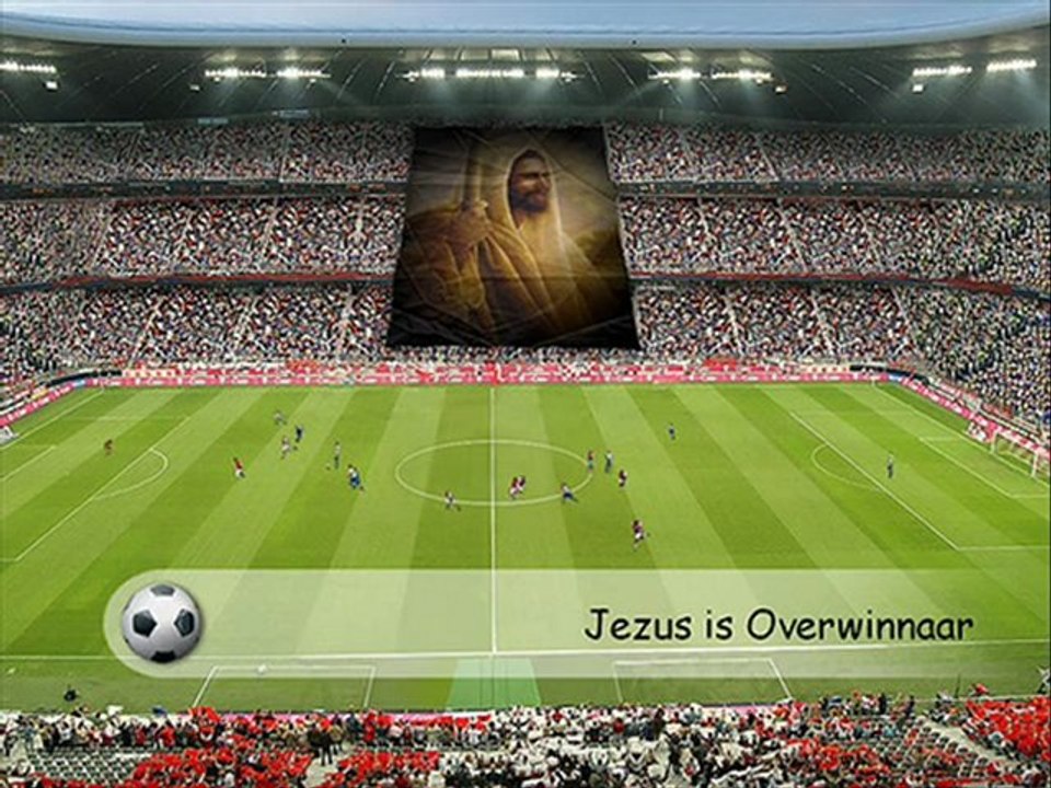 jezus is overwinnaar