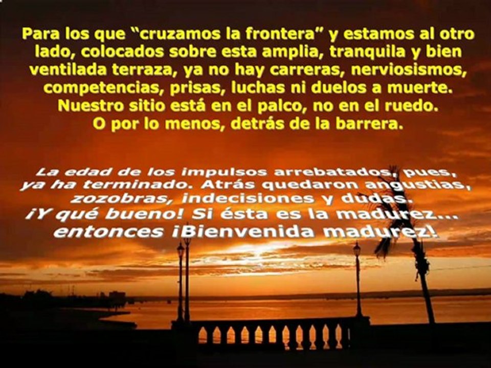 EL OTONO DE LA VIDA