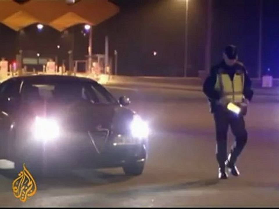 Spain tightens borders to stem ECB protests