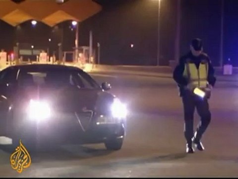 Spain tightens borders to stem ECB protests