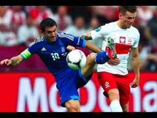 Euro 2012 highlights : Poland 1-1 Greece
