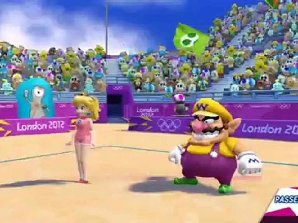 Mario et Sonic aux Jeux Olympiques de Londres 2012 - Beach Volley (Co-op)
