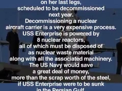 Stop The False Flag Attack On The USS Enterprise