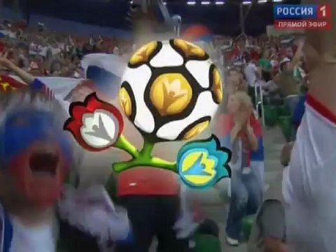Euro-2012. 1 тур. Россия - Чехия 4-1 (2-0 Широков)