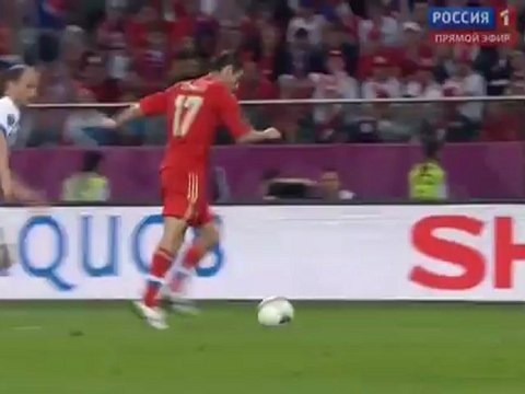 Euro-2012. 1 тур. Россия - Чехия 4-1 (3-1 Дзагоев)