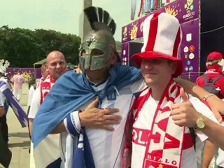 Poland fans disappointed at opening draw with Greece