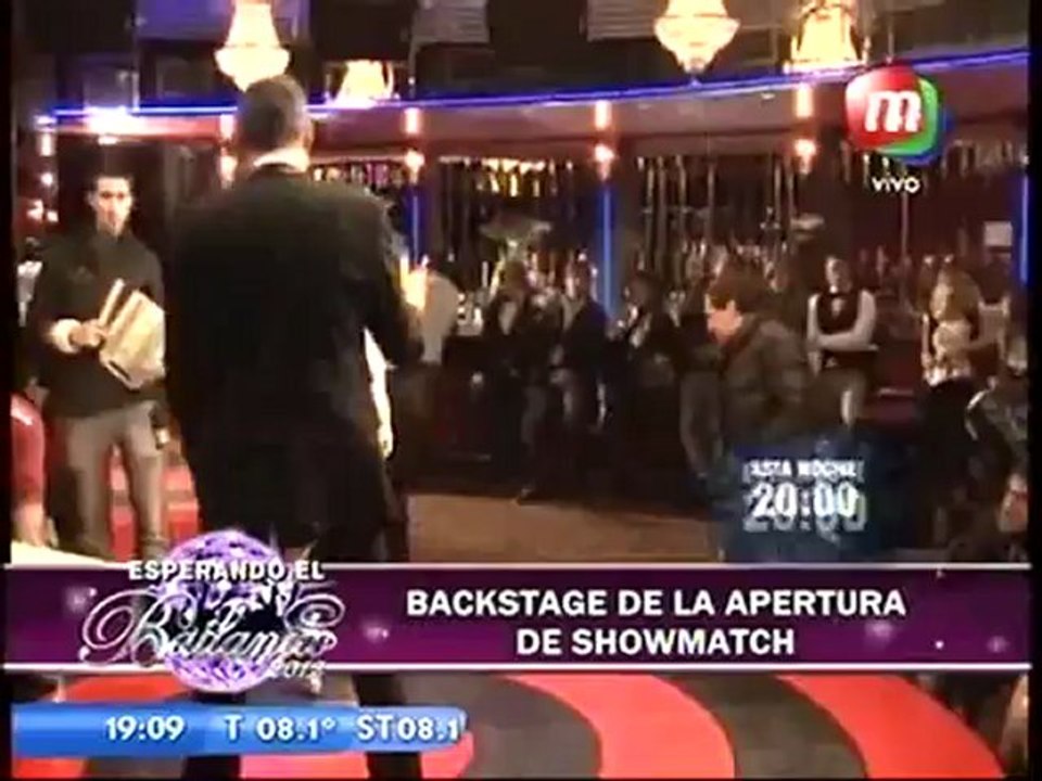 Backstage Peña - Rial - Tinelli