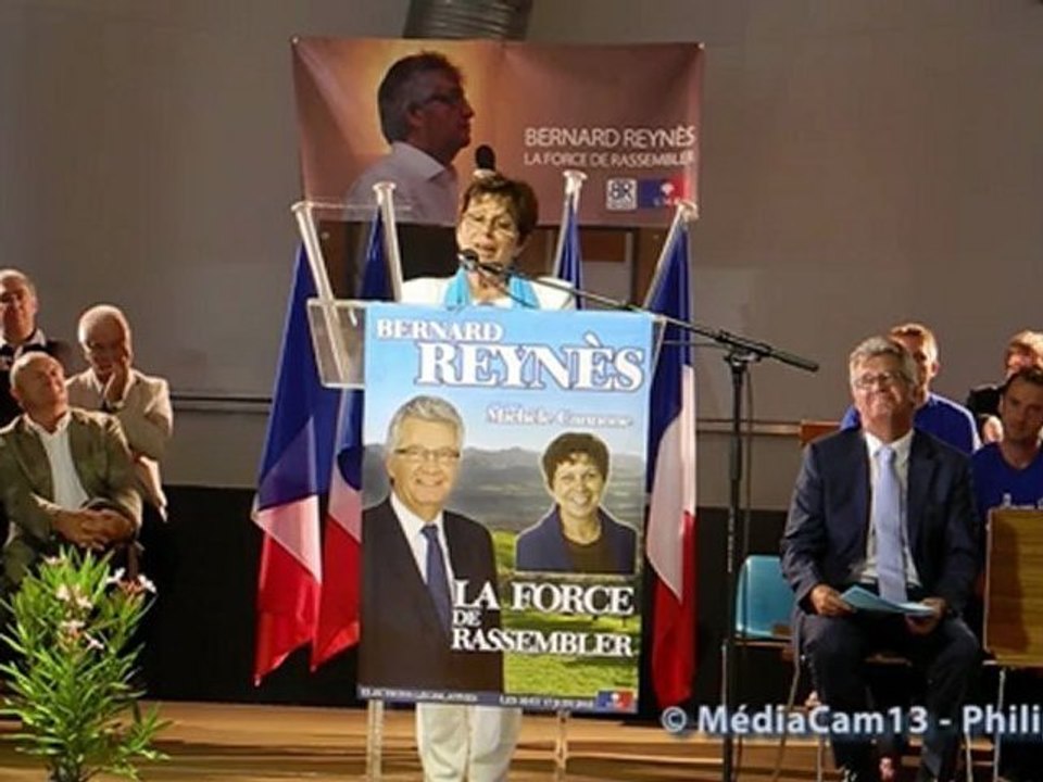 07/06/12 : Réunion Législatives  - Discours de Michèle Cannone suppléante de Bernard Reynès