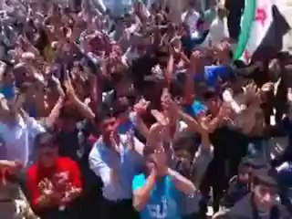 Syria فري برس  حماة المحتلة اللطامنة ياالله مالناغيرك ياالله  9 6 2012 Hama