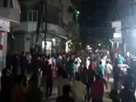 Syria فري برس حلب صلاح الدين مسائية رائعة للاحرار والحرائر 8 6 2012 Aleppo