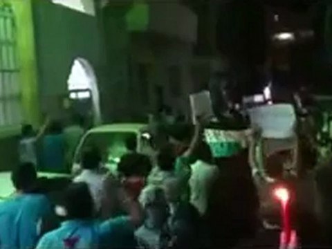 Syria فري برس حلب صلاح الدين مسائية الاحرار بالشموع 6 8 2012 ج2 Aleppo
