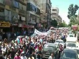 Syria فري برس حلب  الأعظمية عشرات الآلاف باتجاه دوار الشهداء2012 6 8 ج1 Aleppo