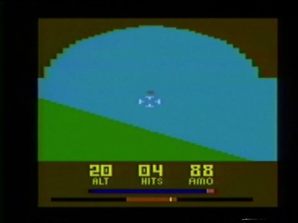 Classic Game Room - AIR RAIDERS for Atari 2600...