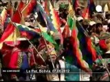 Manifestation des Boliviens pour... - no comment