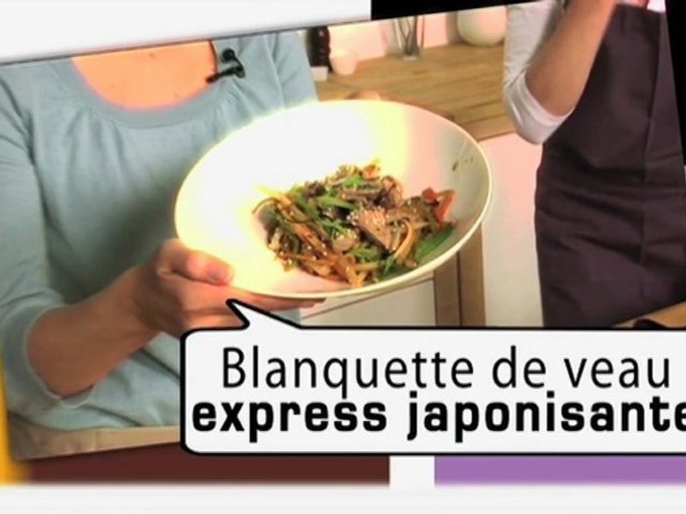REPAS DIVIN - Recette 8 : Blanquette de veau express Japonisante