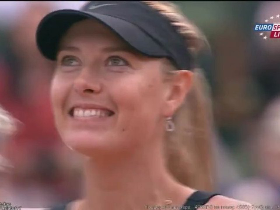 Sharapova win Roland Garros 2012